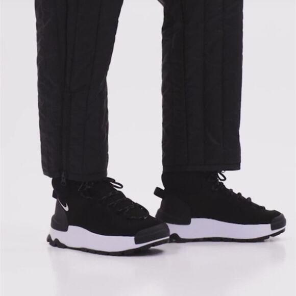 Nike City Classic Manoa Hiker Boots Black‎ White Hiking Trail Boots Sneakers 7 - Picture 11 of 15